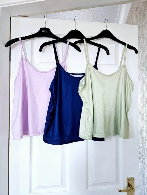 Buy & Sell South Yorkshire Doncaster - Photos for 3 summer cami tops, size large.