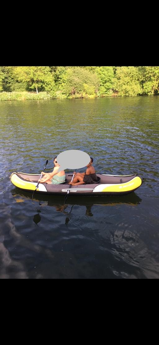 Buy & Sell West London Hounslow - Photos for Sevylor inflatable canoe with oars and pump