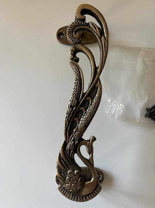 Buy & Sell South East London Riddlesdown - South East London - Photos for Brass peacock door handle cupboard vintage