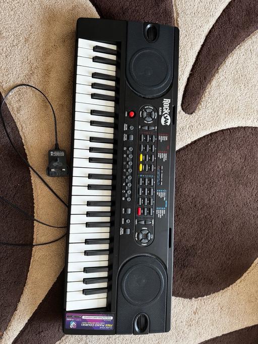 Buy & Sell Bexley Erith - Bexley - Photos for RockJam RJ549 Electronic keyboard piano black