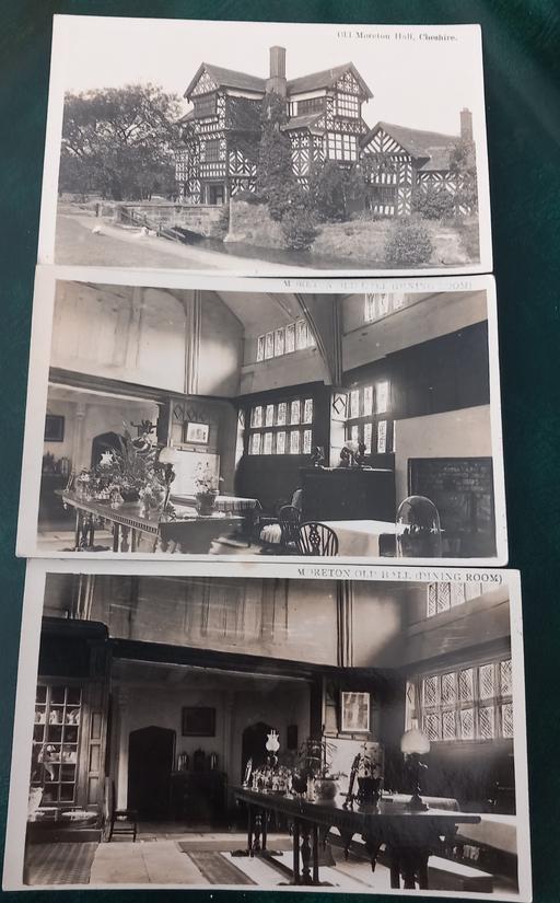 Buy & Sell Merseyside Saint Helens - Photos for Antique Moreton Hall photo postcards