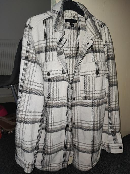 Buy & Sell Worcestershire Redditch - Photos for black grey and white shacket size 10