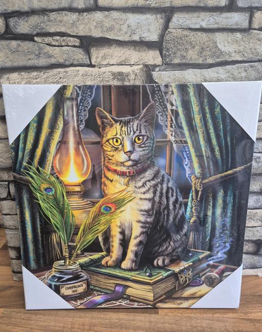 Buy & Sell West Midlands Solihull - Photos for Lisa Parker Light Up Cat Canvas