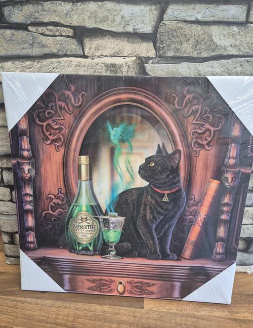 Buy & Sell West Midlands Solihull - Photos for Lisa Parker Light Up Cat Canvas