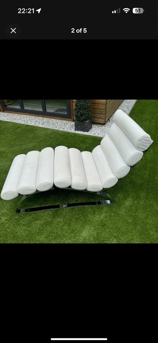 Buy & Sell Essex Thurrock - Essex - Photos for COR Circa Lounger with Stool