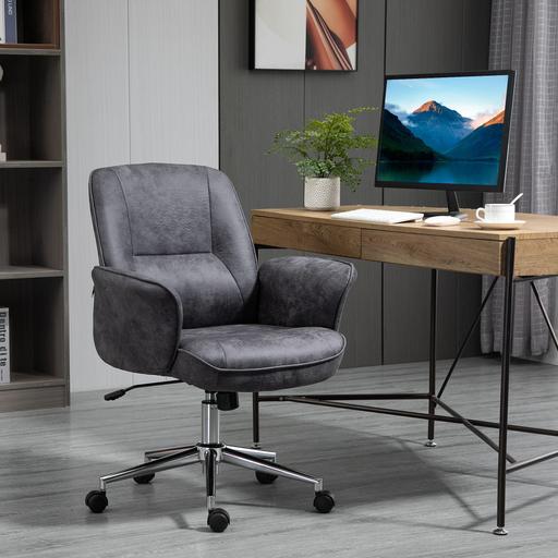 Buy & Sell South East London Nunhead - South East London - Photos for Swivel Computer Office Chair Mid Back Grey