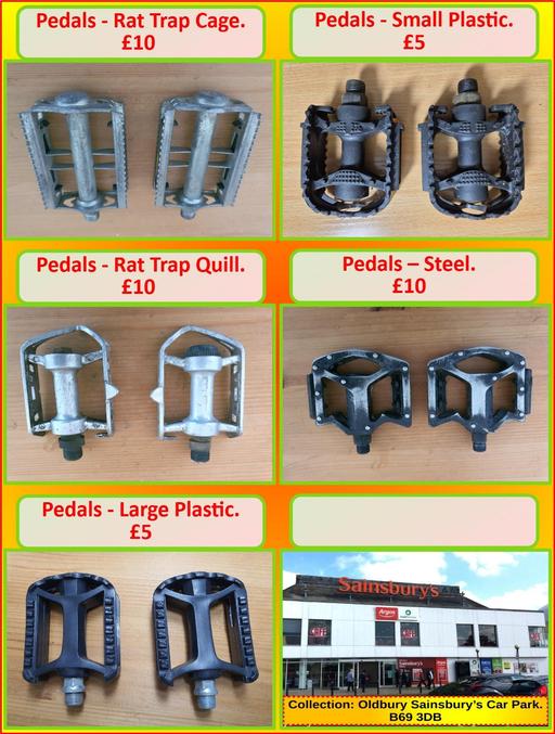 Buy & Sell West Midlands Sandwell - Photos for Bike Pedals – Individually priced.