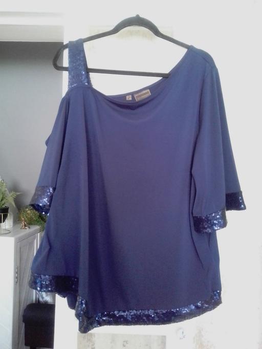 Buy & Sell East London Havering - Photos for navy blue sequin blouse 22