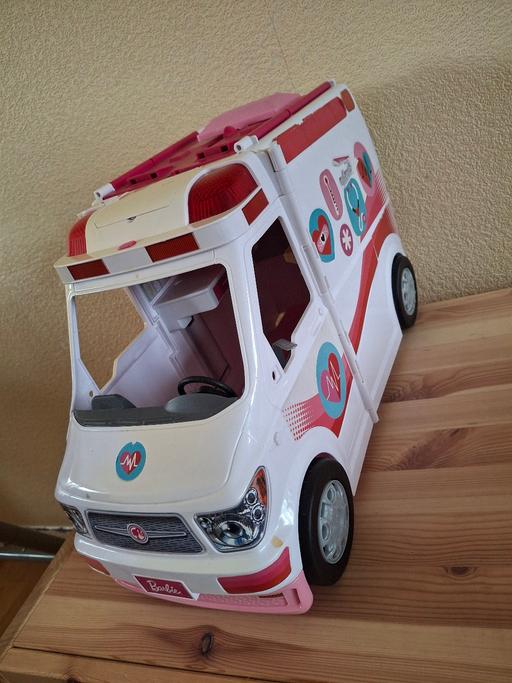 Buy & Sell West Midlands Sandwell - Photos for Barbie van play car ambulance toy