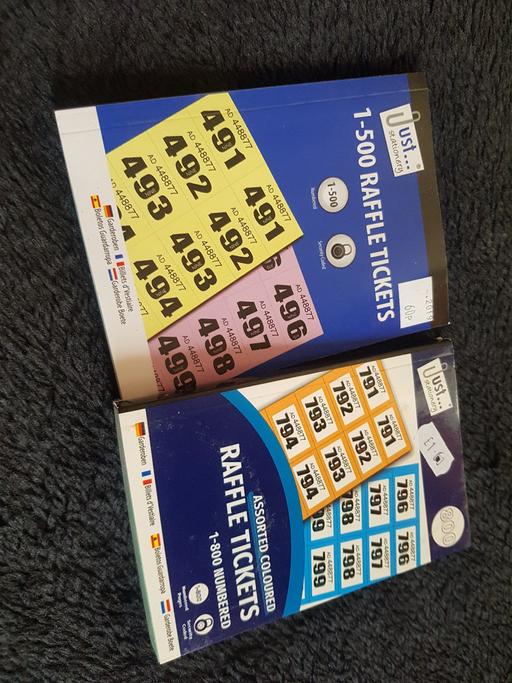 courses South Yorkshire Sheffield - Photos for 2 raffle ticket books