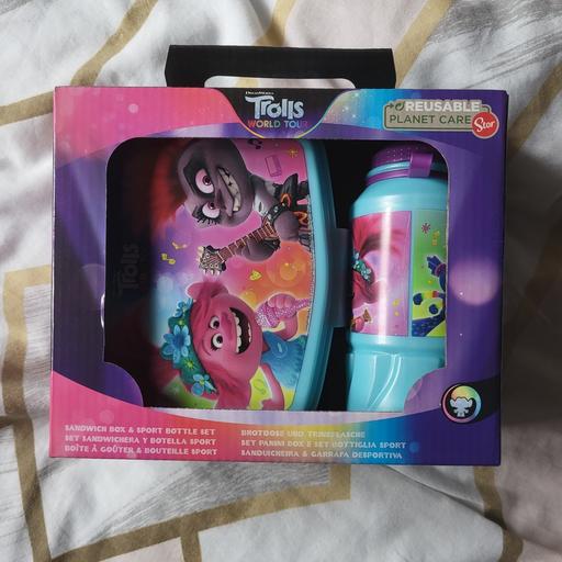 Buy & Sell Greater Manchester Manchester - Photos for new Trolls Sandwich Box & Sport Bottle Set
