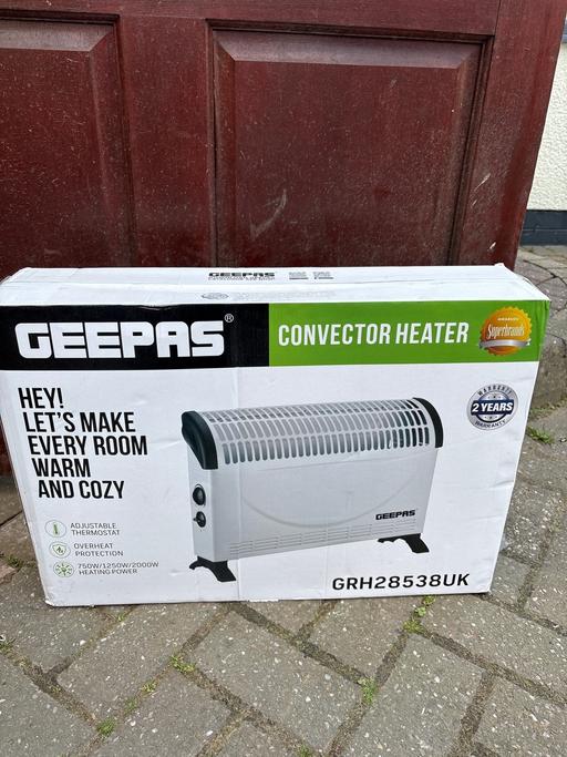 Buy & Sell West Midlands Birmingham - Photos for GEEPAS convector heater