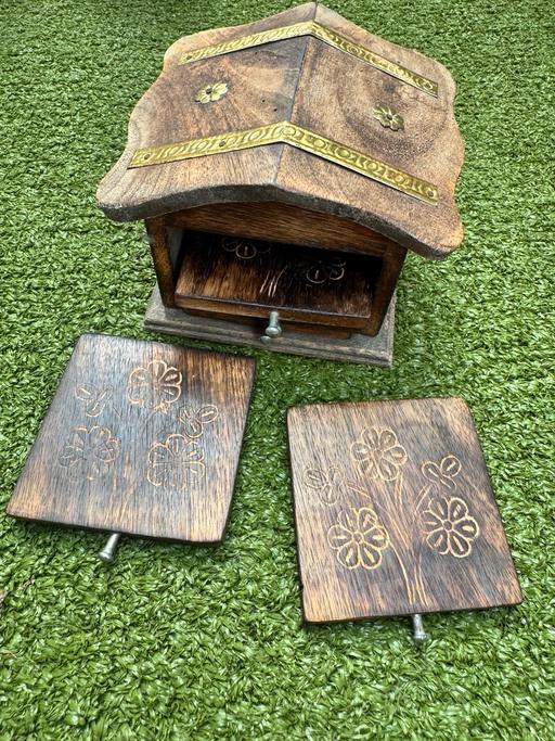 Buy & Sell West Midlands Birmingham - Photos for Handmade wooden coaster set