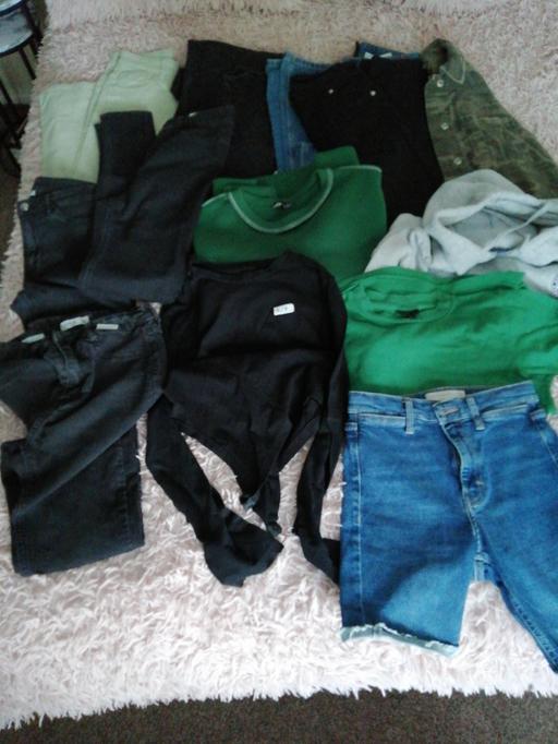 Buy & Sell West Midlands Wolverhampton - Photos for ladies size *6*black jeans 5/5hlf shorts W25