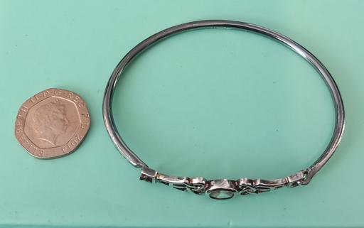 Buy & Sell Thatto Heath Saint Helens - Photos for Sterling silver celtic cubic zirconia bangle