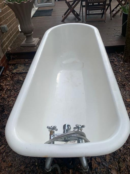 Buy & Sell West Midlands Birmingham - Photos for Cast iron freestanding roll top bath