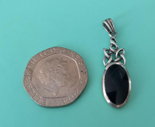 Buy & Sell Thatto Heath Saint Helens - Photos for Sterling silver celtic onyx pendant