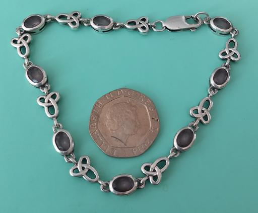 Buy & Sell Thatto Heath Saint Helens - Photos for Sterling silver celtic amythest bracelet