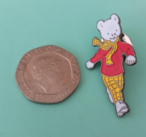 Buy & Sell Thatto Heath Saint Helens - Photos for Enamel Rupert the bear Enamel badge