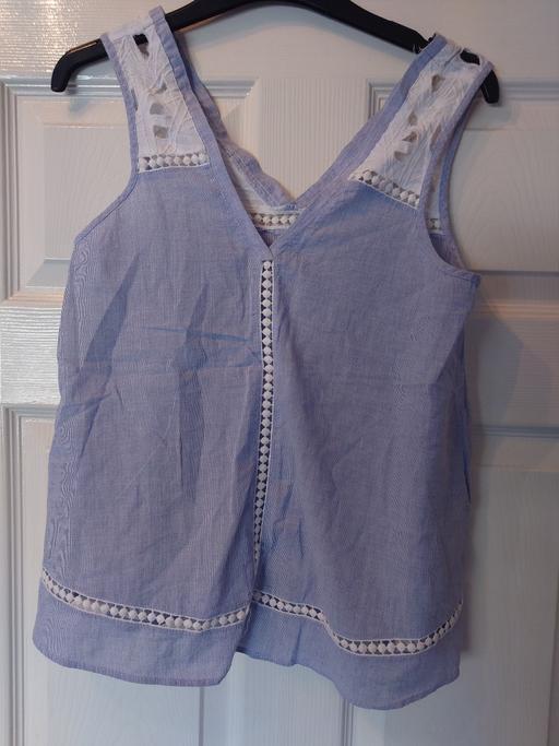 Buy & Sell Woodthorpe Charnwood - Photos for Women's light blue sleeveless top size 8