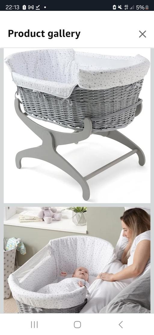 Buy & Sell Derbyshire Chesterfield - Photos for Clare De Lune Bedside Crib