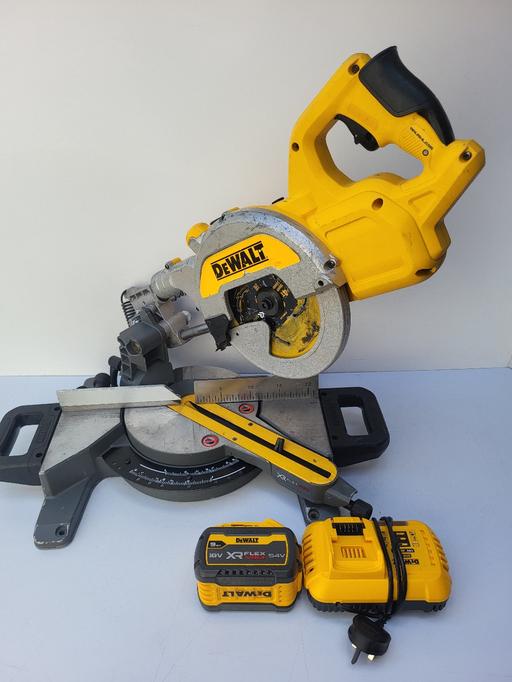 Buy & Sell West Midlands Sandwell - Photos for DEWALT DCS777 54v Slide Mitre Saw 216mm blad
