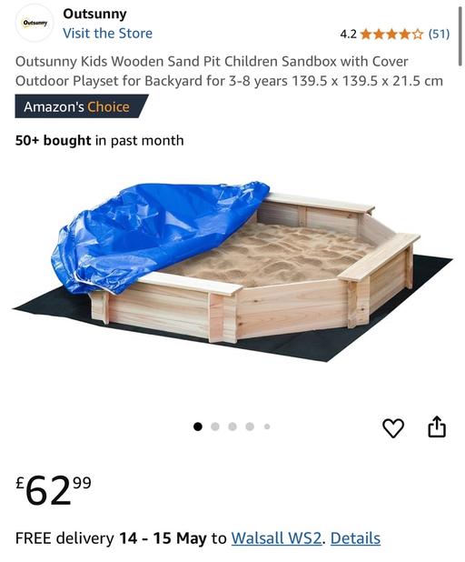 Buy & Sell West Midlands Walsall - Photos for Octagonal Sand Pit- Brand new