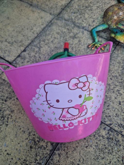 Buy & Sell West Midlands Birmingham - Photos for pink hello kitty storage bucket tub plastic