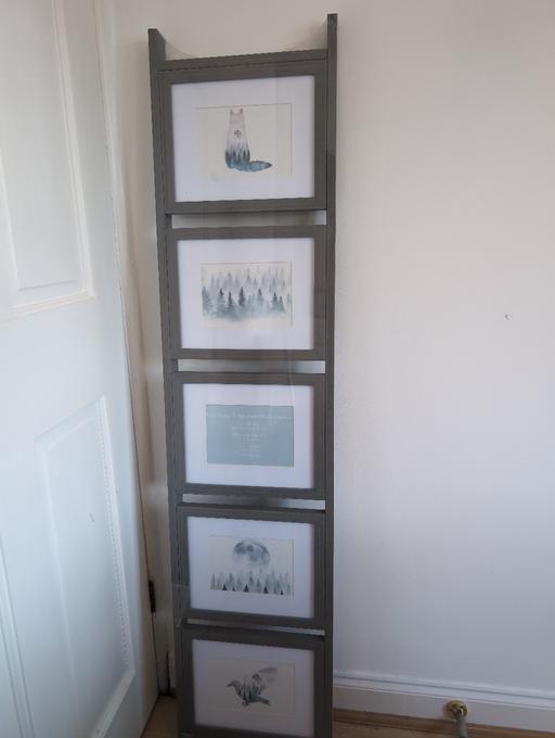 Buy & Sell North West London Harrow - Photos for BN light grey 5 large print photo ladder (sea