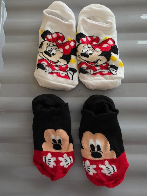 Buy & Sell Lancashire Blackpool - Photos for Disney trainer socks x 2 size 4-7 NEW