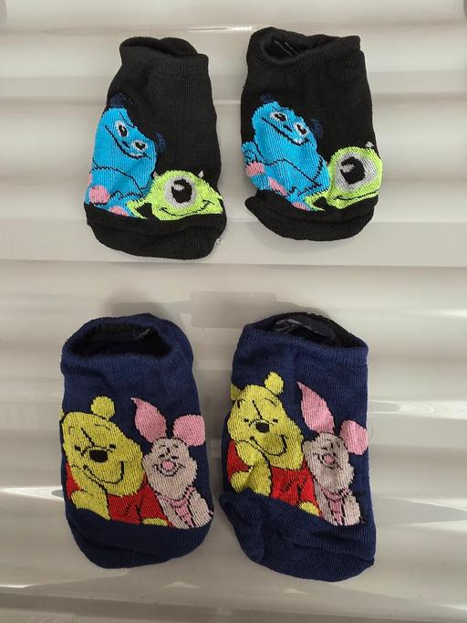 Buy & Sell Lancashire Blackpool - Photos for Disney trainer socks x 2 size 4-7 NEW