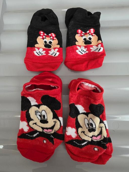Buy & Sell Lancashire Blackpool - Photos for Disney trainer socks x 2 size 4-7 NEW