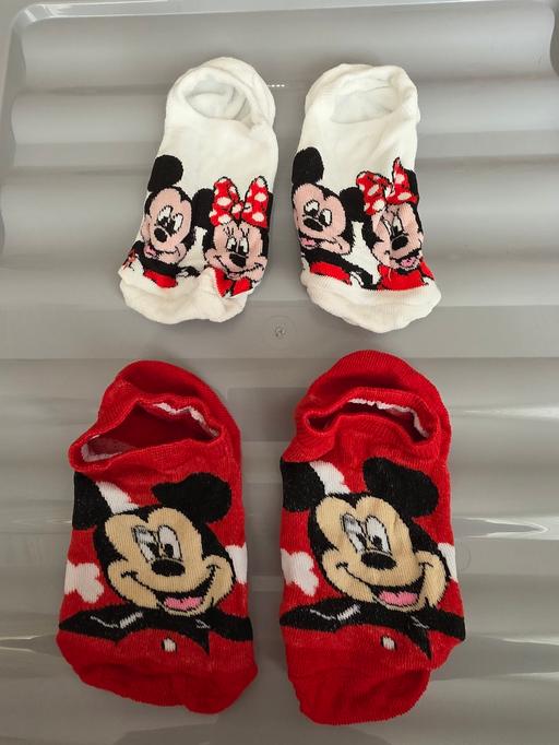Buy & Sell Lancashire Blackpool - Photos for Disney trainer socks x 2 size 4-7 NEW