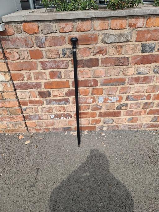 Buy & Sell Leicestershire Leicester - Photos for Land Rover Black Metal Walking Stick 95 x 5.5