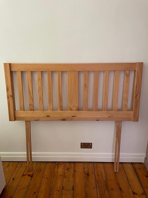 Buy & Sell North West London Camden - Photos for Wooden headboard for 4ft 6 double bed