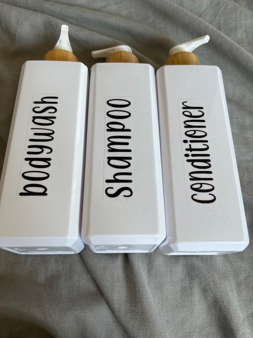 Buy & Sell West Midlands Birmingham - Photos for New Empty Shampoo , Conditioner & Bodywash Bo