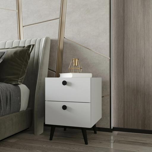 Buy & Sell Isle of Man Douglas - Photos for Brand New white 2 Drawers Nightstand Rrp £90