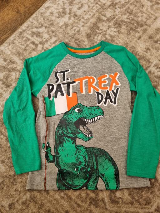 Buy & Sell West Midlands Birmingham - Photos for 7-8 years boys st Patrick's day top