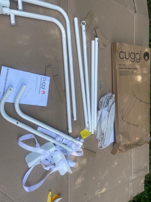 Buy & Sell West Midlands Dudley - Photos for Cuggl extra wide single bedrail cream neutral