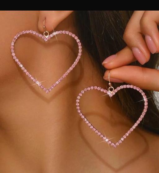 Buy & Sell East London Tower Hamlets - East London - Photos for Ladies pink sparkly earrings brand new £2