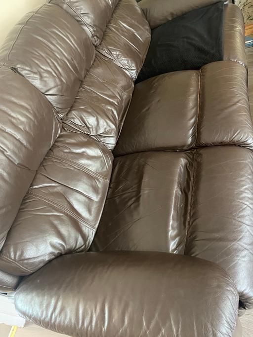 Buy & Sell West Midlands Birmingham - Photos for Recliner leather sofa set