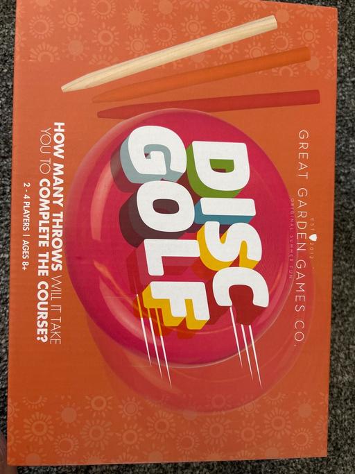 Buy & Sell Merseyside Knowsley - Photos for Disc golf garden game. Age 8+. New