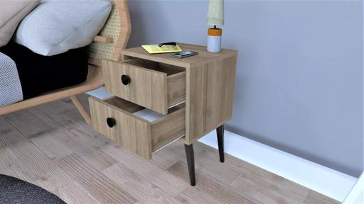 Buy & Sell East London Highams Park - East London - Photos for Brand new Walnut Colour Nightstand Rrp £110