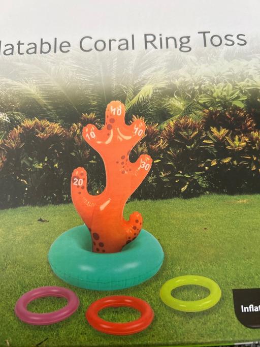 Buy & Sell Merseyside Knowsley - Photos for Inflatable ring toss game. Age 3+. New