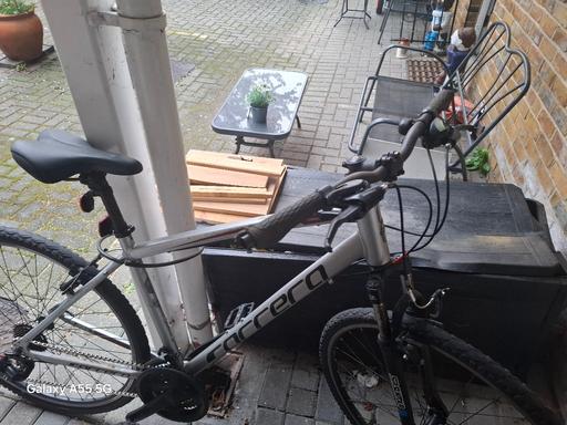 Buy & Sell South West London Streatham - South West London - Photos for SILVER CARRERA CROSSFIRE 1 MEN'S HYBRID BIKE
