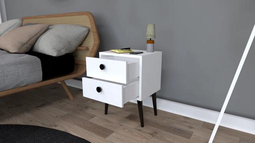 Buy & Sell Isle of Man Douglas - Photos for Brand New White Nightstand Rrp £110