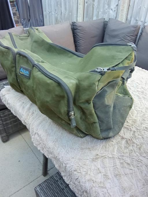 Buy & Sell Greater Manchester Wigan - Photos for Aqua fishing bag with pockets
