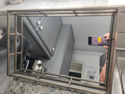 Buy & Sell South Yorkshire Rotherham - Photos for Large thick metal mirrored tray