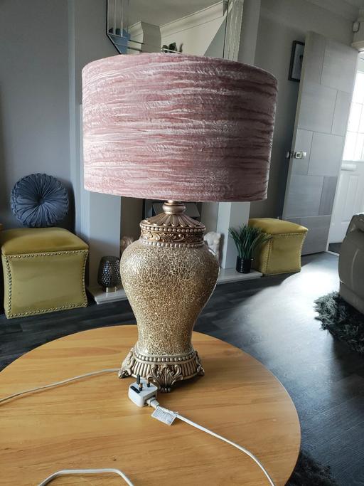 Buy & Sell South Yorkshire Rotherham - Photos for Large silver lamp & large shade