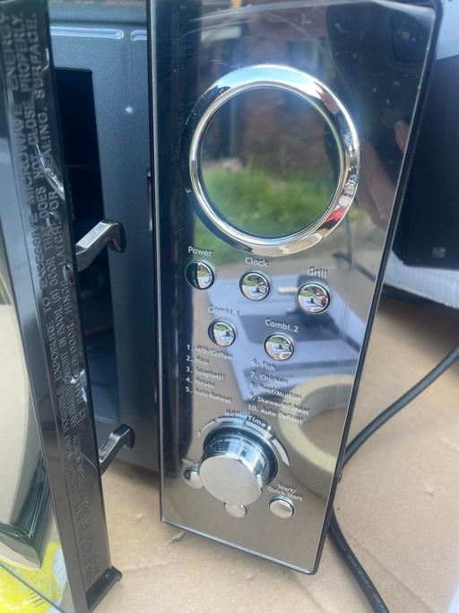 Buy & Sell West Midlands Dudley - Photos for Morphy Richards microwave grill black (1.5)